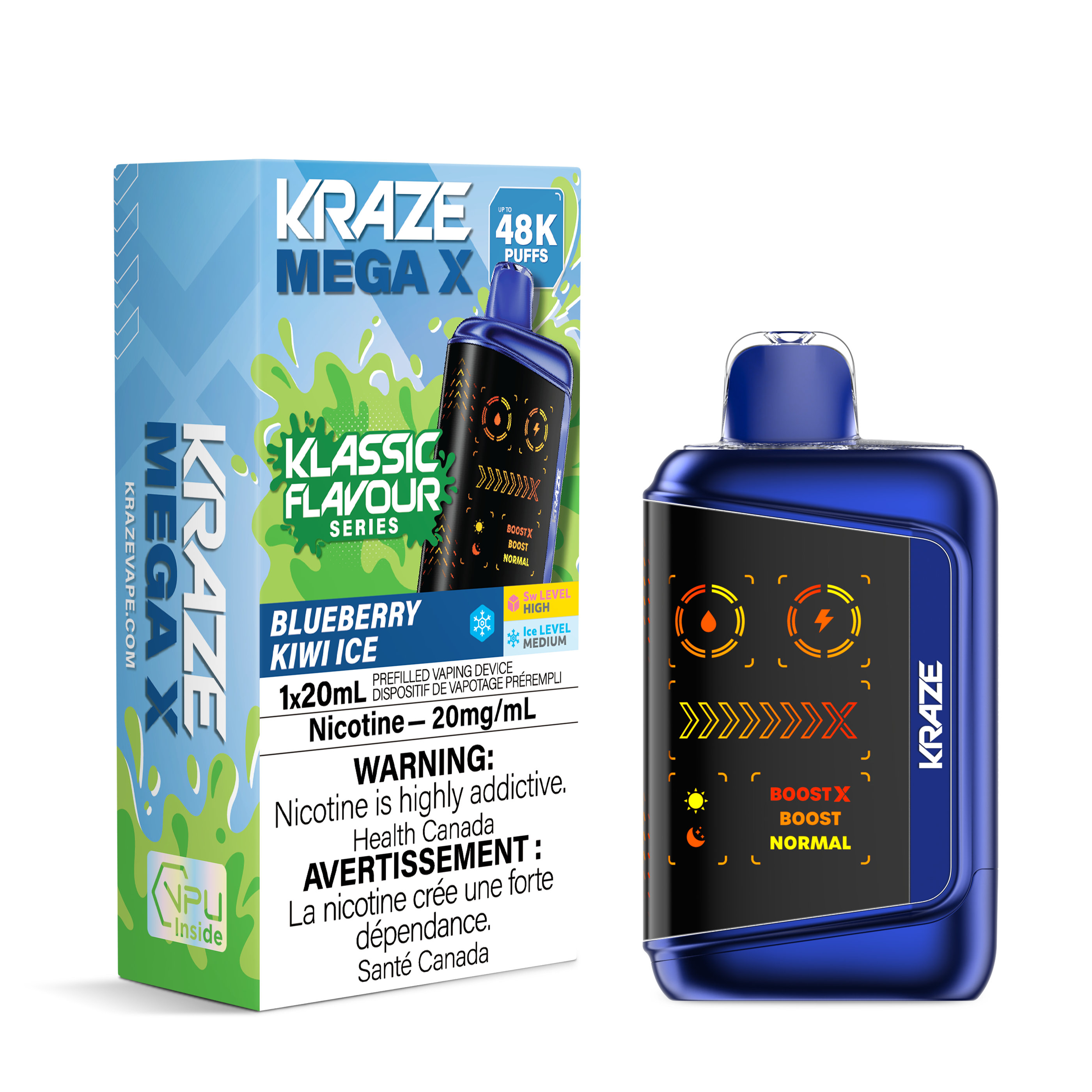 Kraze Mega X 48k Disposable