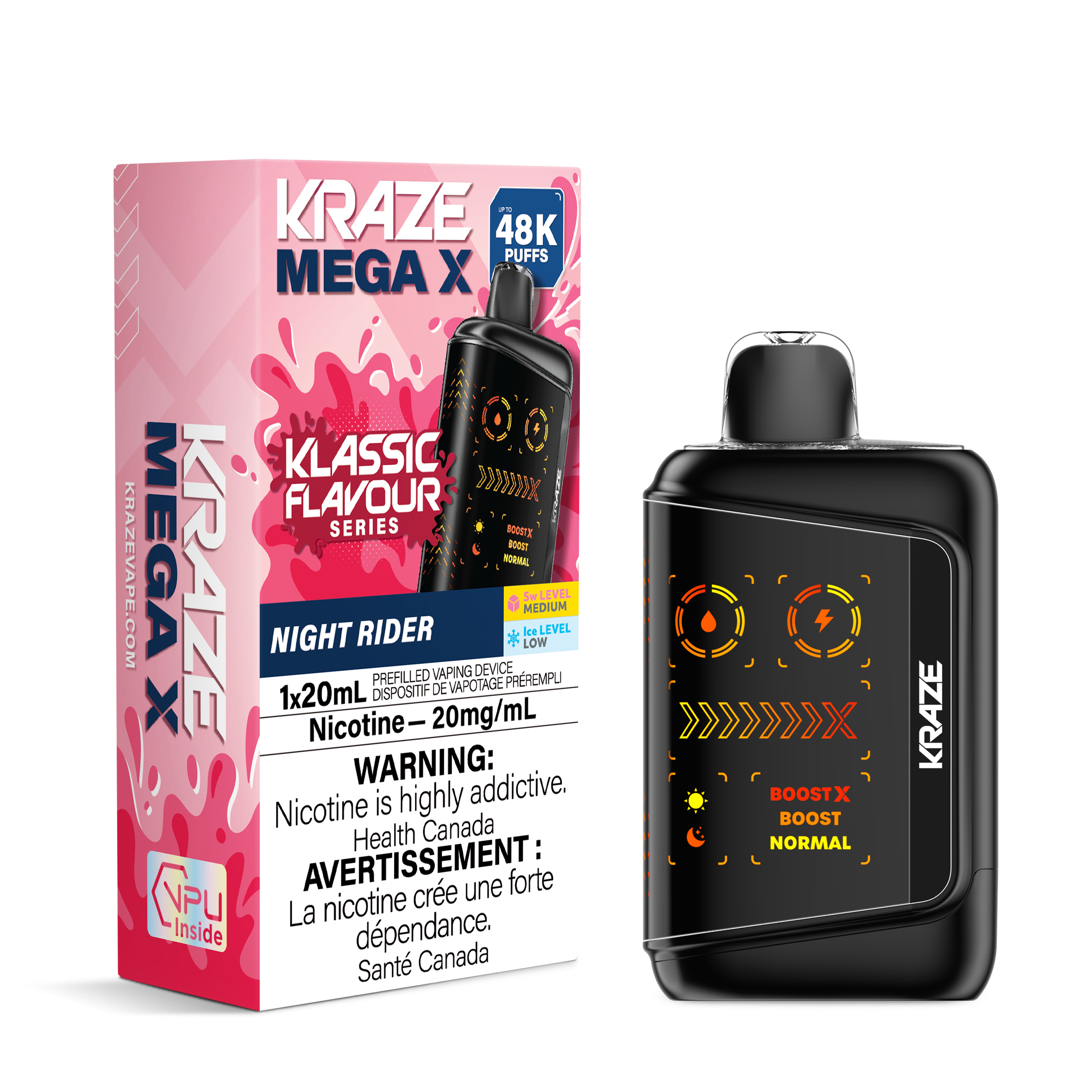 Kraze Mega X 48k Disposable