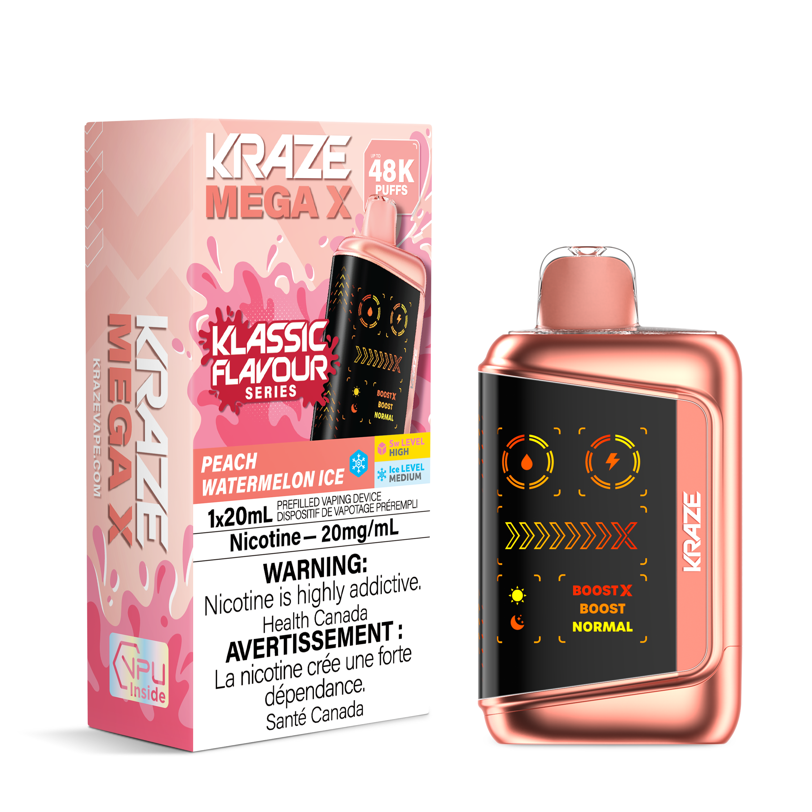Kraze Mega X 48k Disposable