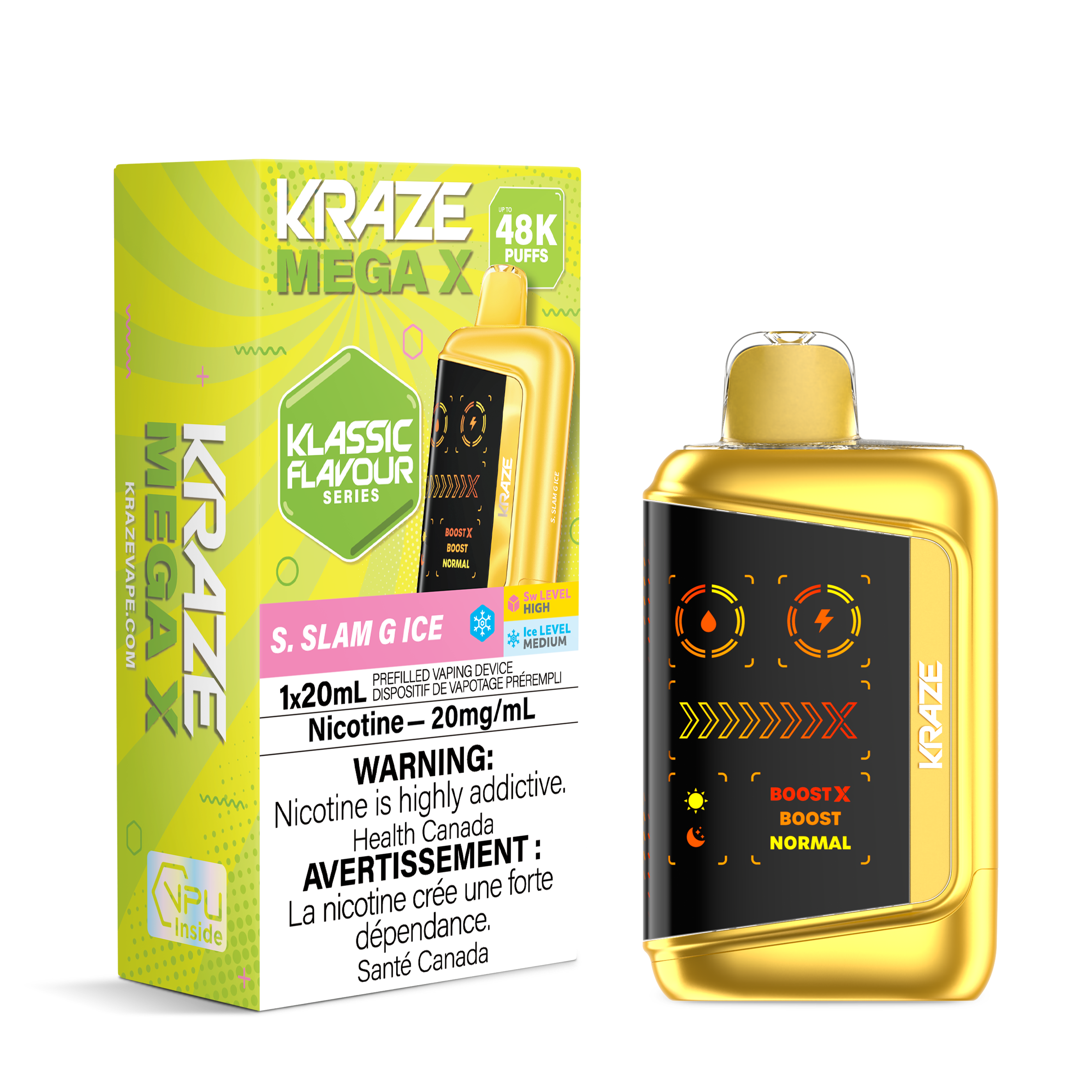 Kraze Mega X 48k Disposable