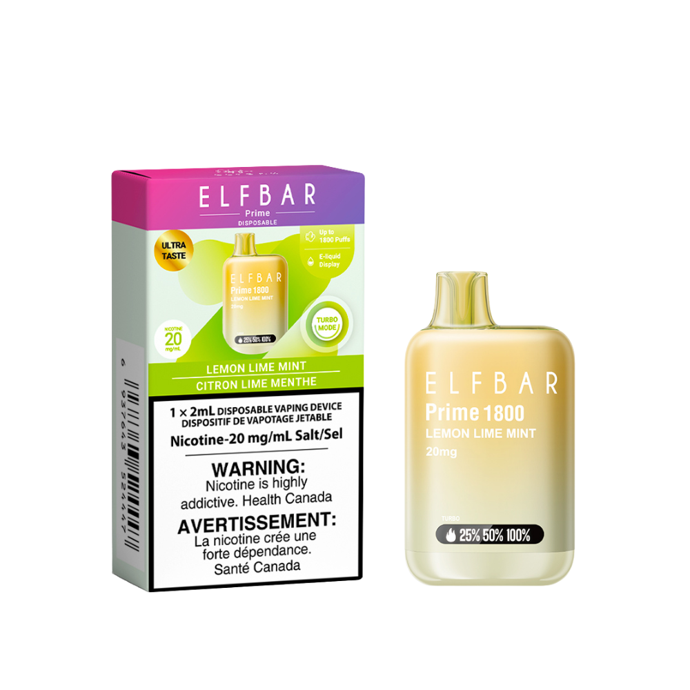 ELFBAR Prime 1800 Disposable
