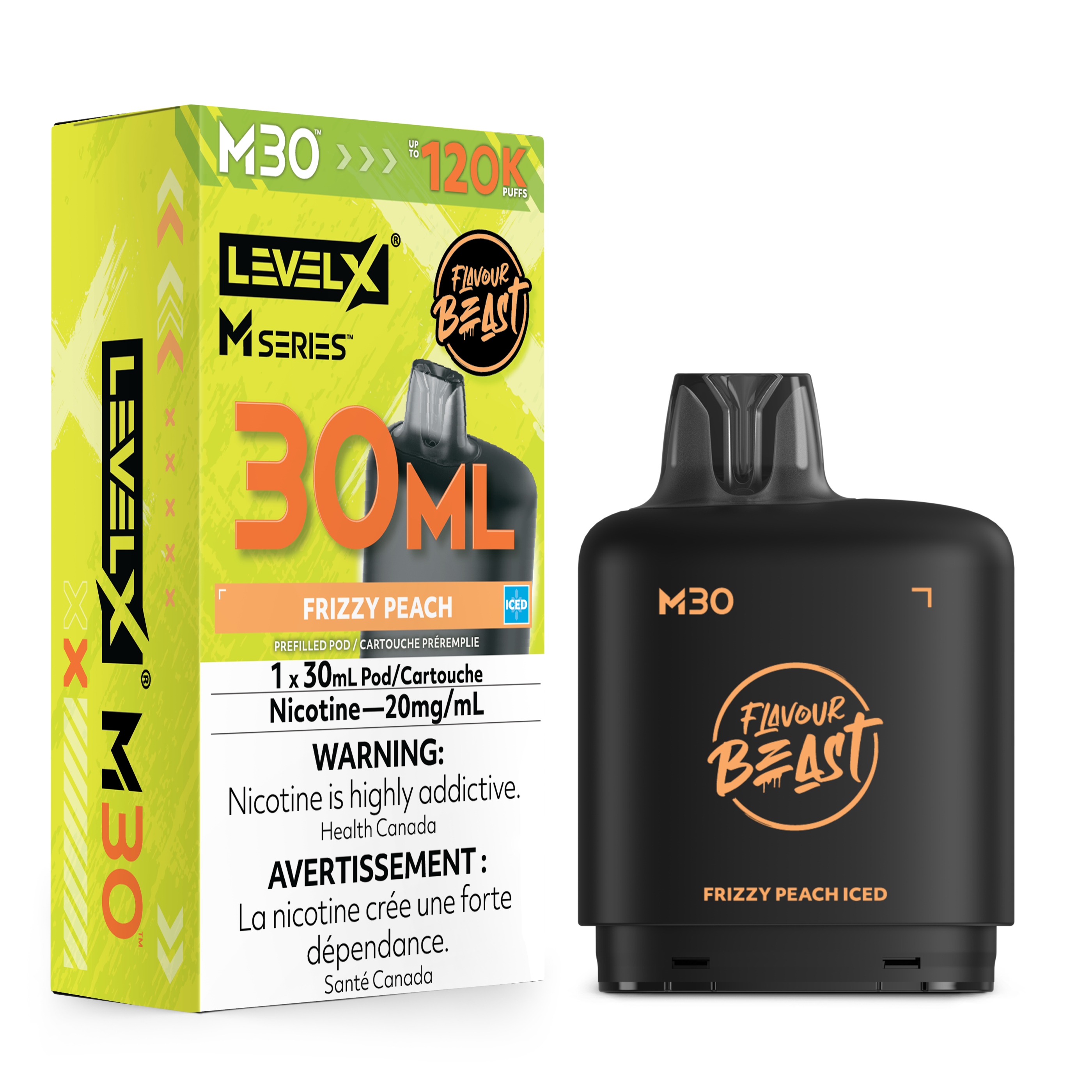 Level X M Series Replacement Pods 30ml(120K) & 40ml(160K)