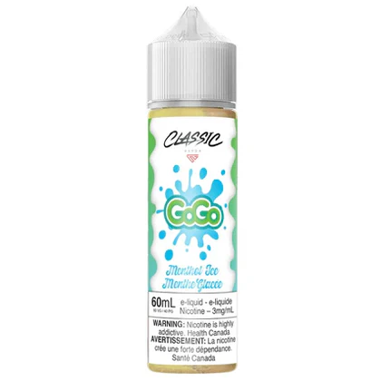 GoGo 60ml Freebase Juice - Menthol Ice
