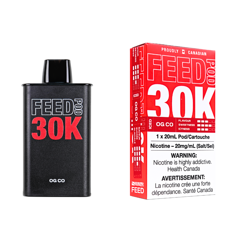 FEED 30K Puffs Pre Filled Pods