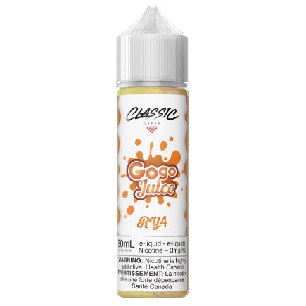 GoGo 60ml Freebase Juice - Classic RY4