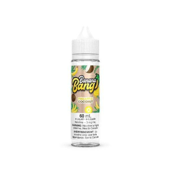 Banana Bang Freebase Juice - Pineapple Coconut