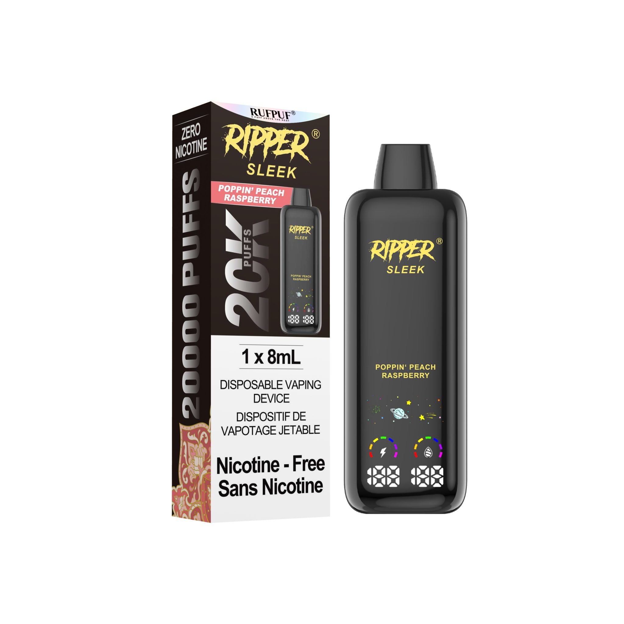Ripper Sleek 0mg 20k Disposable