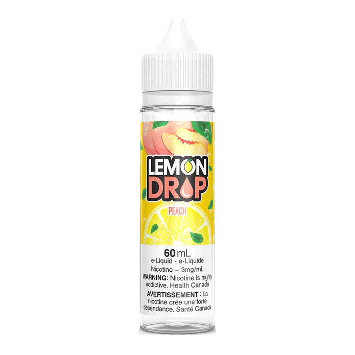 Lemon Drop Freebase Juice - Peach