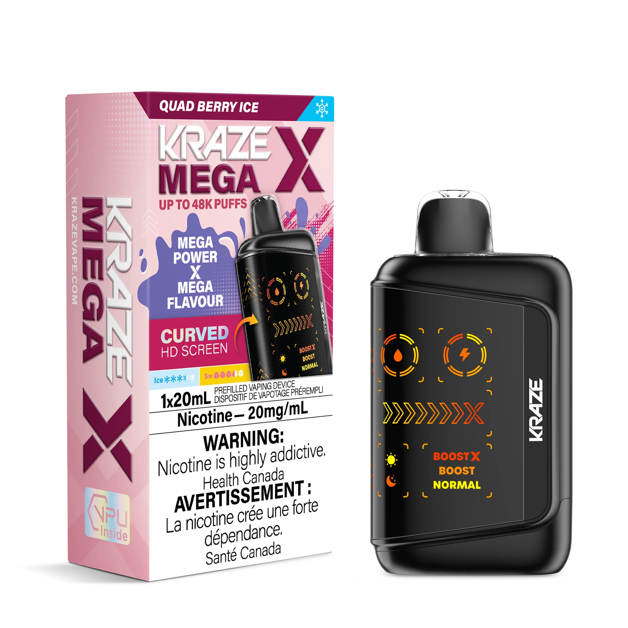Kraze Mega X 48k Disposable