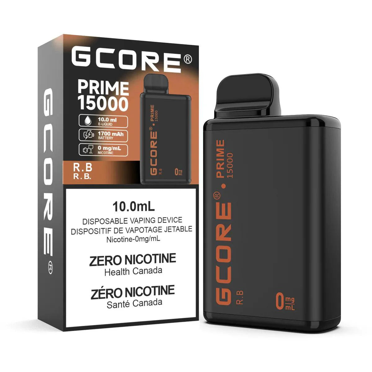 GCORE Prime 15K Zero Nic Disposable