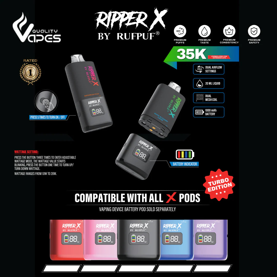 RufPuf Ripper X 35K Pods