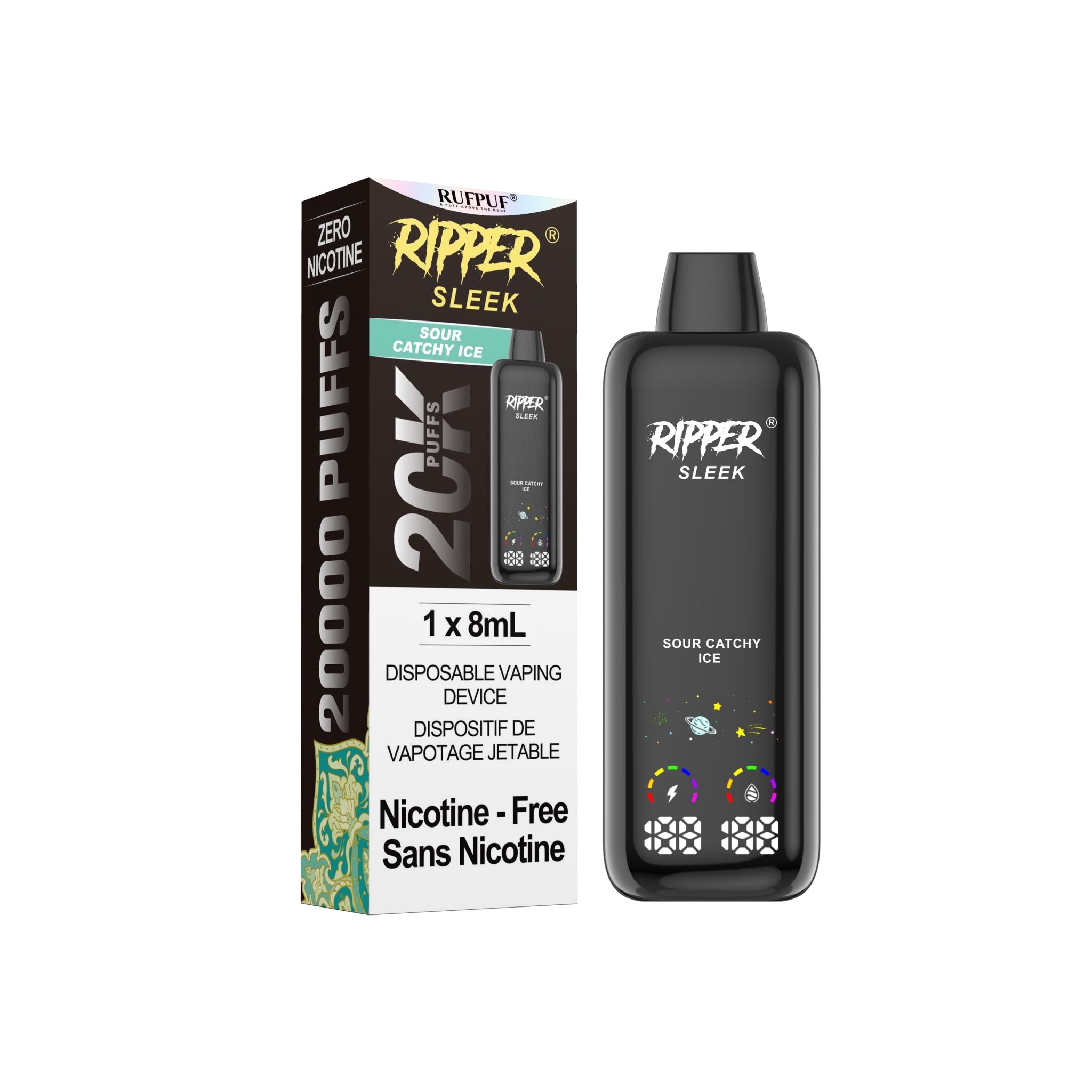 Ripper Sleek 0mg 20k Disposable