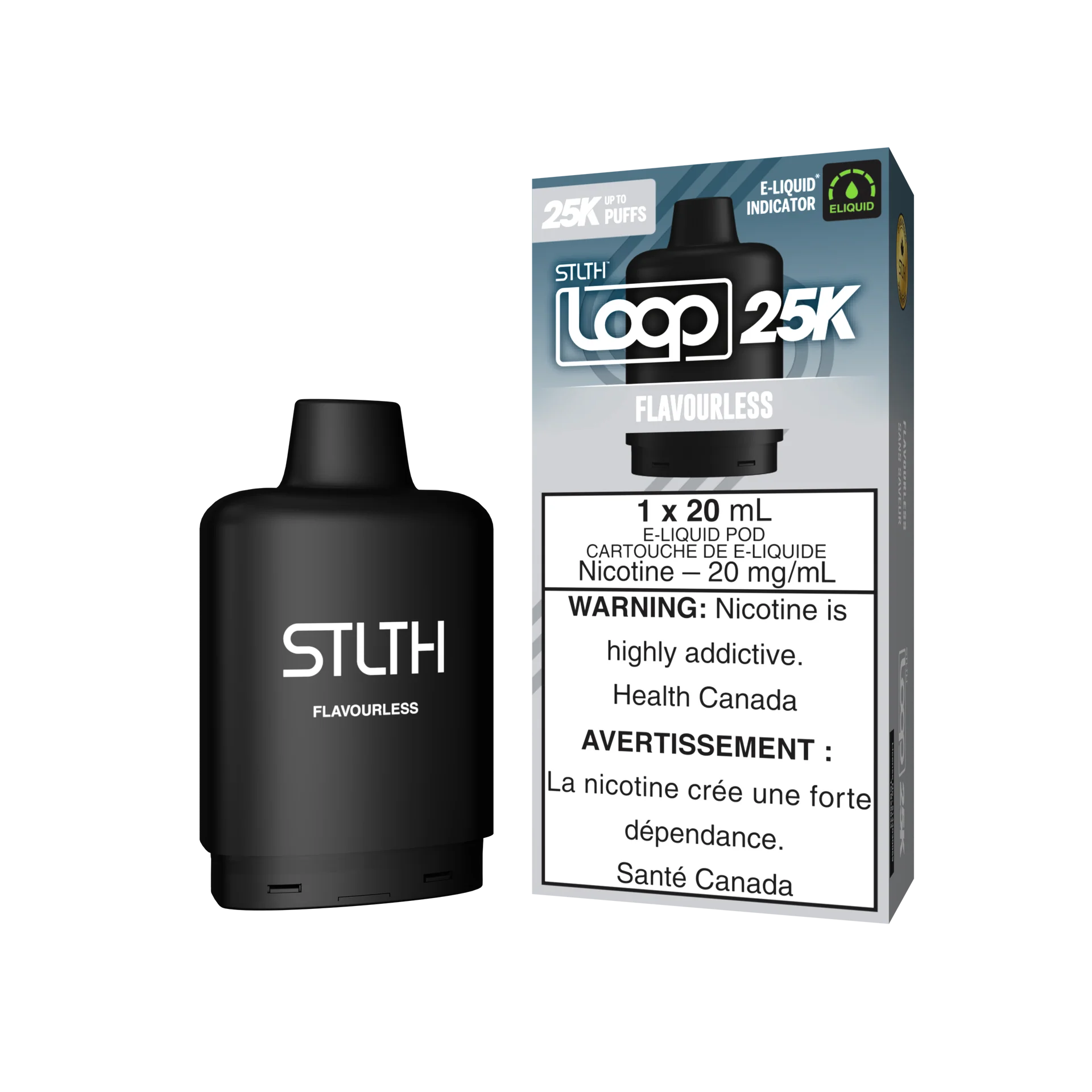 STLTH Loop 2 25K Pods Vapeman E-Juice Timmins STLTH Loop 2 25K Pods Vapeman E-Juice Timmins