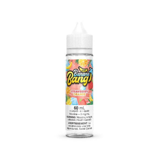 Banana Bang Freebase Juice - Strawberry Orange