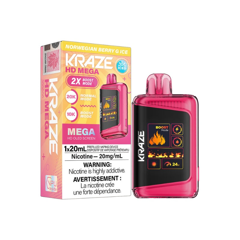 Kraze HD Mega 20K Disposable