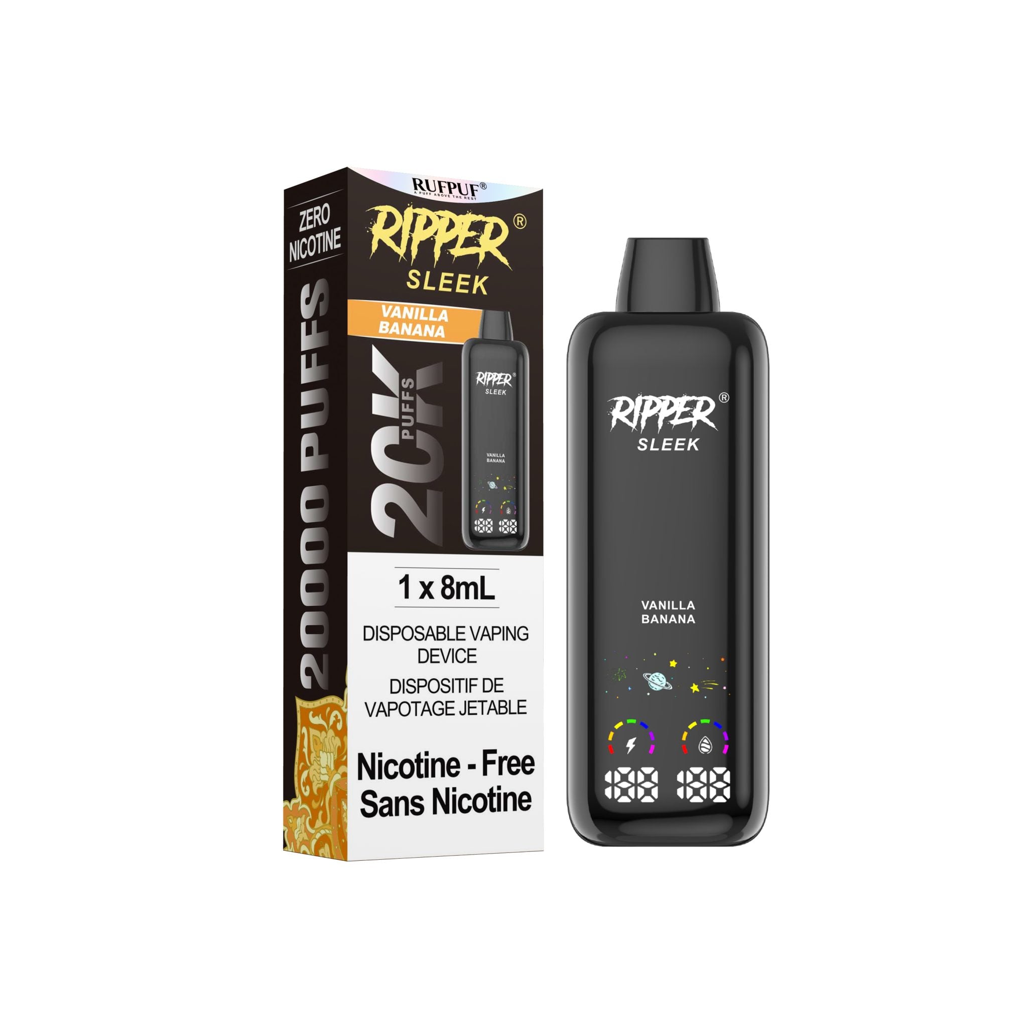 Ripper Sleek 0mg 20k Disposable