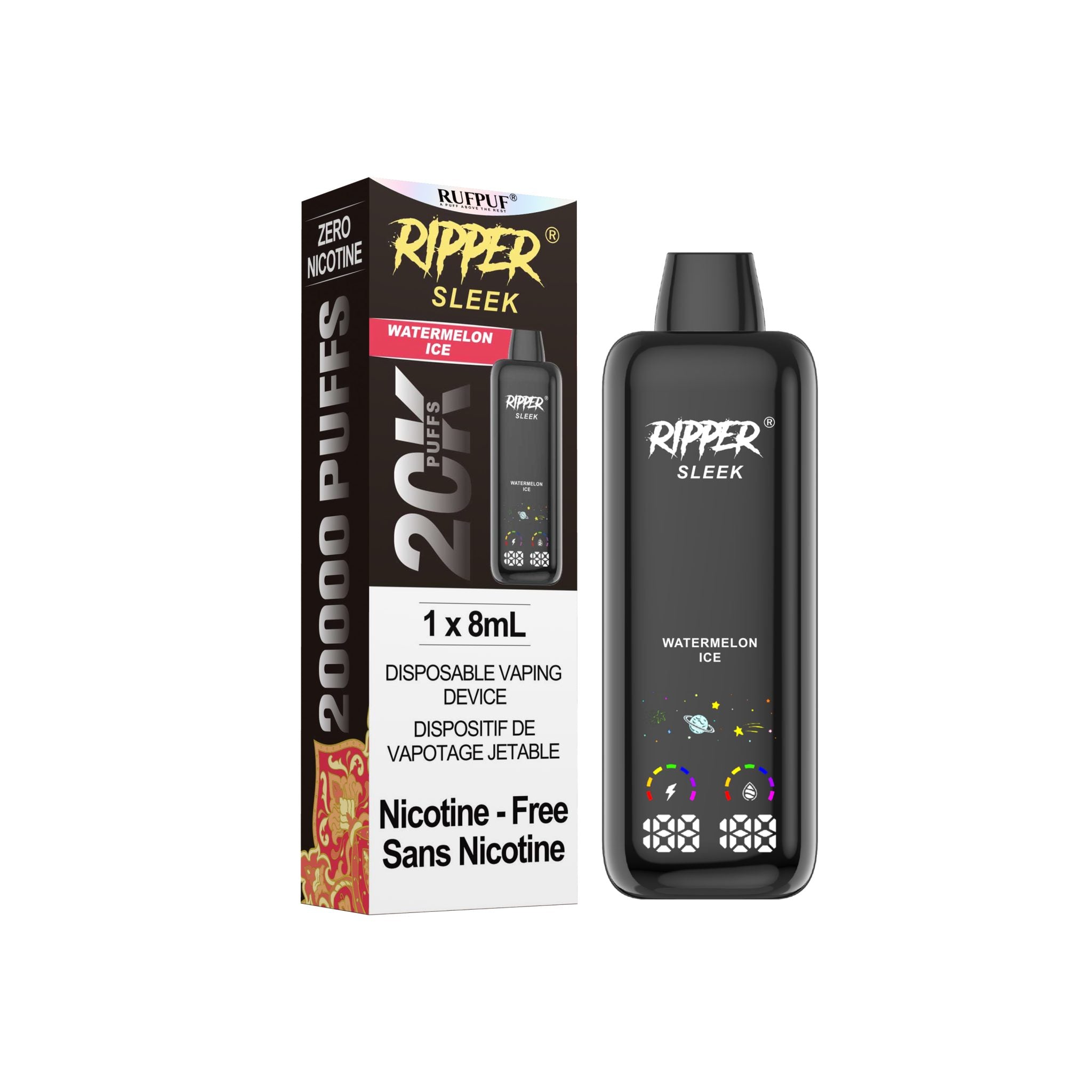 Ripper Sleek 0mg 20k Disposable