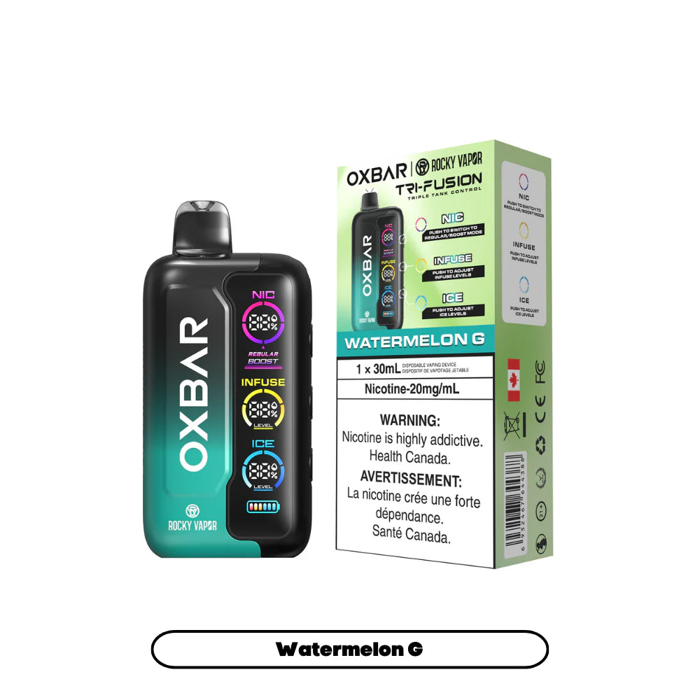 Rocky Vapor Oxbar Tri Fusion Vapeman E-Juice Timmins Rocky Vapor Oxbar Tri Fusion Vapeman E-Juice Timmins