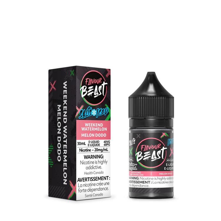 Flavour Beast Salt Juice - Weekend Watermelon Iced
