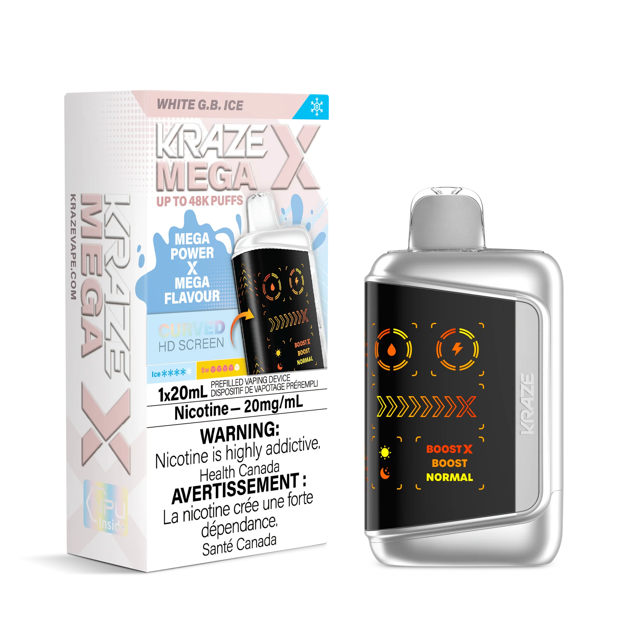Kraze Mega X 48k Disposable