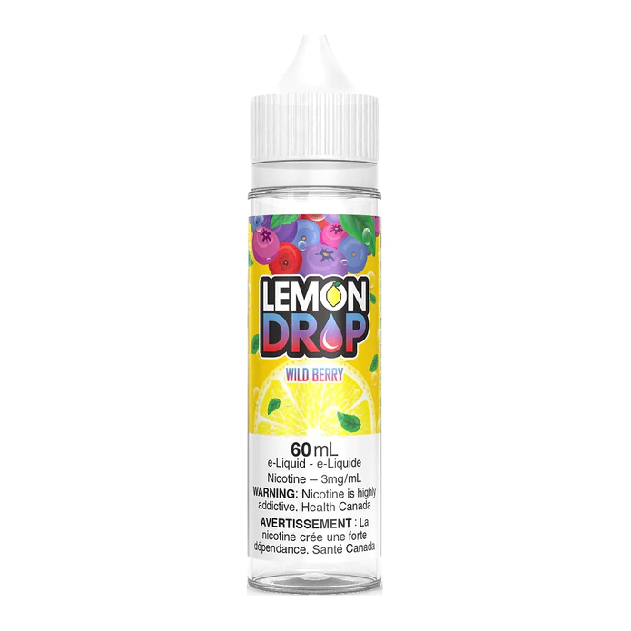 Lemon Drop Freebase Juice - Wild Berry