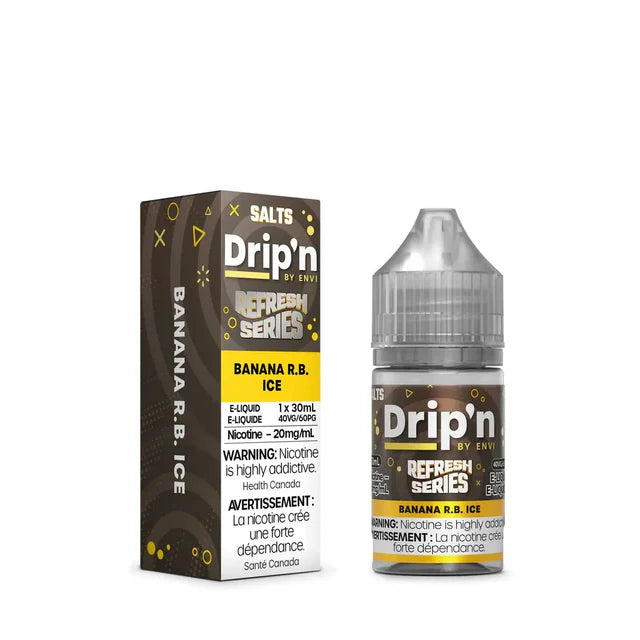 Envi Drip'n Refresh Salt Juice - Banana R.B Ice
