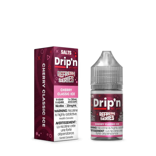 Envi Drip'n Refresh Salt Juice - Cherry Classic Ice