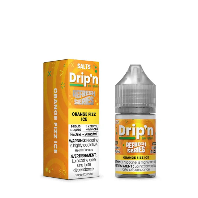 Envi Drip'n Refresh Salt Juice - Orange Fizz Ice