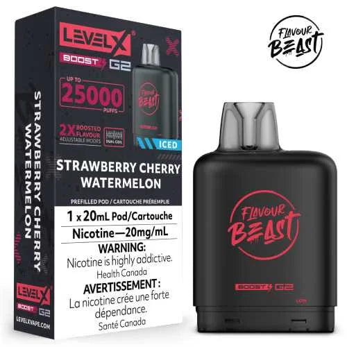 Flavour Beast Level X Boost G2 25K Pods