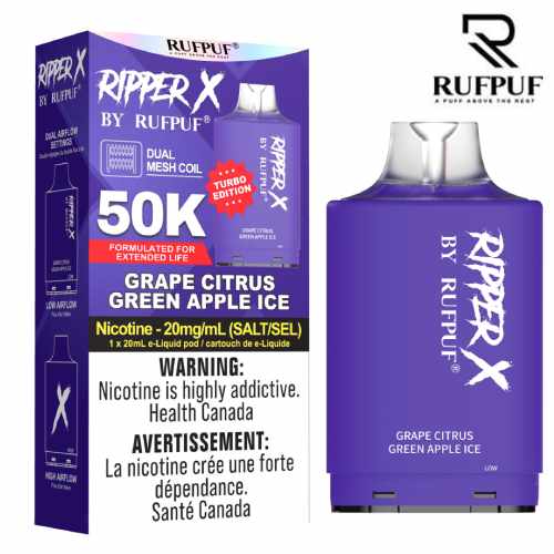 RufPuf Ripper X 50K Pods