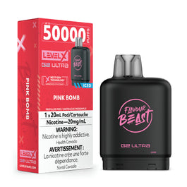 Flavour Beast Level X G2 Ultra 50K Pods Vapeman E-Juice Timmins Flavour Beast Level X G2 Ultra 50K Pods Vapeman E-Juice Timmins