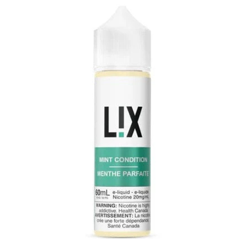 LIX 60ml Freebase Juice - Mint Condition