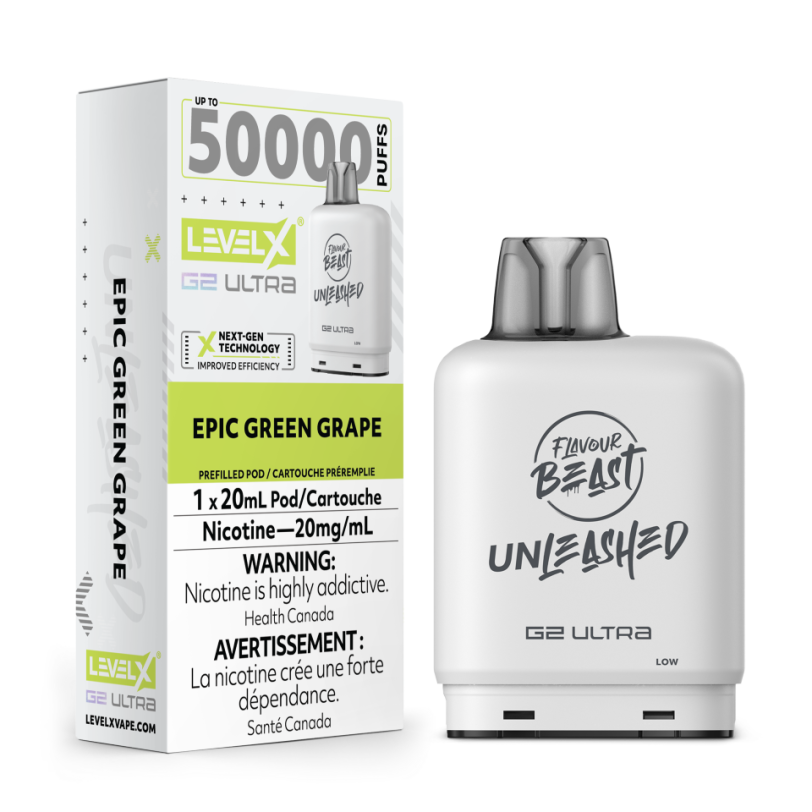 Flavour Beast Level X Unleashed G2 Ultra 50K Pods