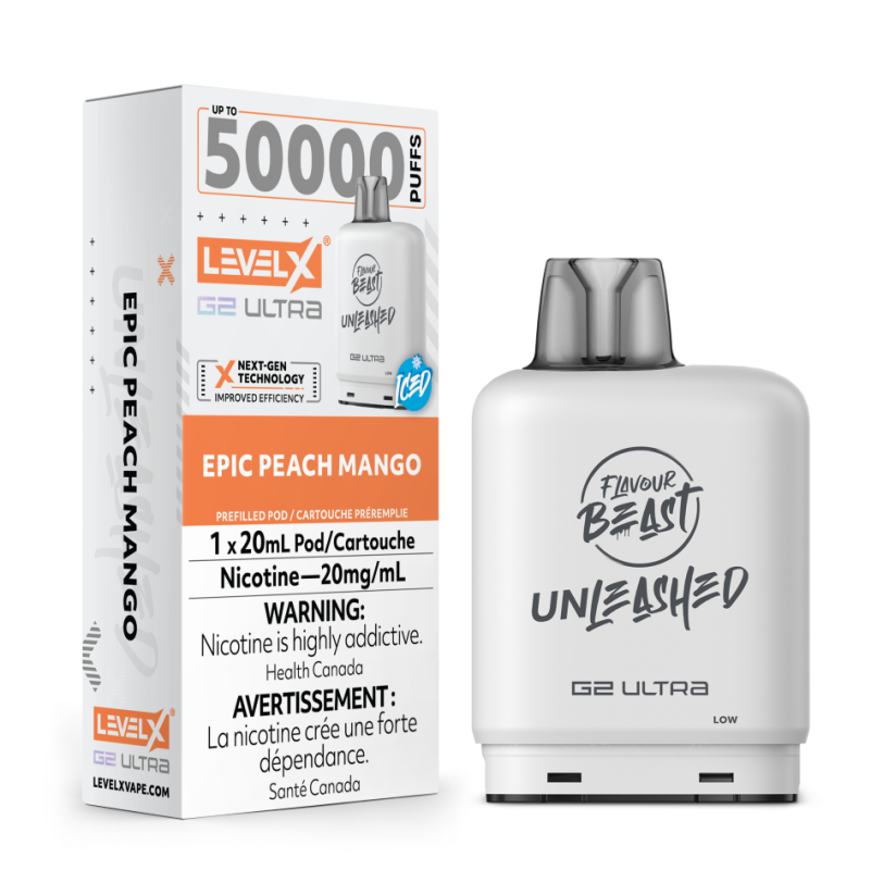 Flavour Beast Level X Unleashed G2 Ultra 50K Pods