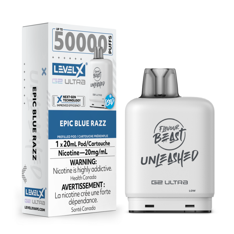 Flavour Beast Level X Unleashed G2 Ultra 50K Pods